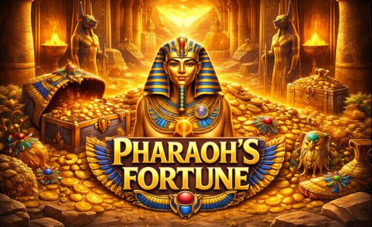 Pharaoh's Fortune reel theme illustration