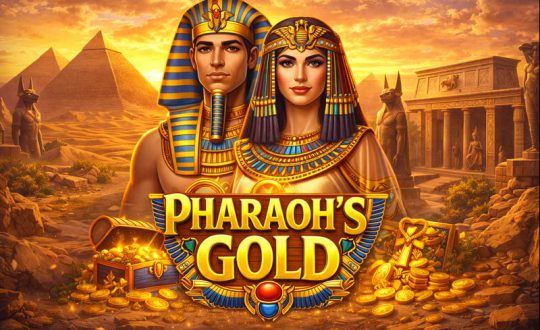 Pharaoh's Gold reel theme illustration